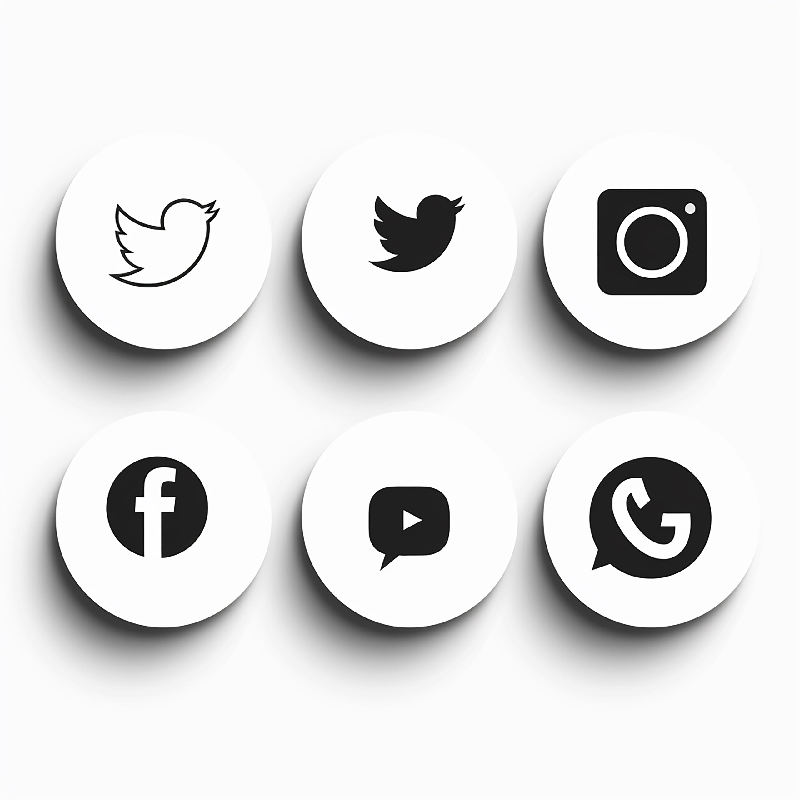 High Conversion Social Campaign Promo Cutdowns Minimal Icons